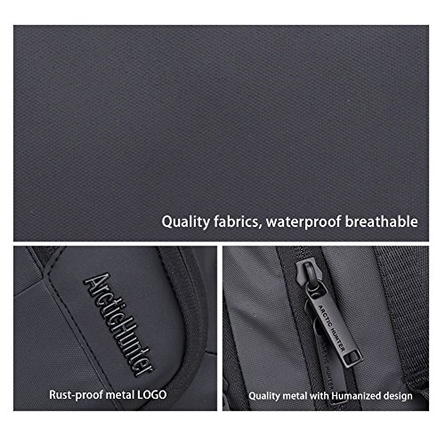 PINWHEEL Wasserdicht Laptop Rucksack Umwandelbar Aktentasche passt bis zu 15.6 Zoll für Geschäft Casual Schule - 7