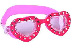 alslovkar Occhialini da Nuoto per Bambini, Occhialini da Nuoto dei Cartoni Animati, Protezione UV Anti-Appannamento Occhialini da Nuoto Confortevole Regolare per Bambini
