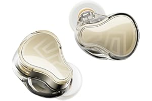 SOUNDPEATS H3 Hi-Fi Bezprzewodowe Słuchawki Bluetooth 5.4 z LDAC i aptX Lossless, 55dB Hybrydowe Aktywne Tłumienie Hałasu z 1DD+2BA, 6 mikrofonów AI, 37h odtwarzania, wodoodporność IPX5