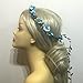 Bride Boutique Wedding Bridesmaid Boho Floral Flower Festival Forehead Headband Hair Garland (Lilac Rose)