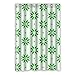 Produktbild 120 cm x 183 cm (48 "x72") Badezimmer Duschvorhang, Grün Einfache Hintergrund-Muster Stern-Lebensstil Individuelle Duschvorhang, WC Polyester Gardinen.