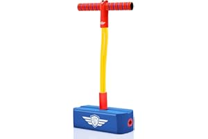 Stfitoh Toys for 3 5 6 8 9 Year Old Boys or Girls, Pogo Stick for Boys or Girls Gifts for 3-12 Year Old Boys or Girls Sensory Toys for Autism Toys for Kids 4-12 Year Old Blue