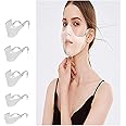 Inder Transparent Anti Fog Shields, Clear Face Shields Visor, Combine Plastic Anti Fog And Breathable Visible Expression