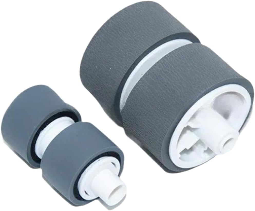 HEBEOT Kit de rodillo de recogida y separación para escáneres Canon DR-C125 DR-C225 DR-C255 DR-C225II DR-C225W, rueda de rodillo de alimentación de papel de repuesto, material de PVC para documentos