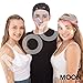 Moon Glow - Pastel Neon UV Face & Body Paint - 12ml Set of 6 - includes UV Keyring
