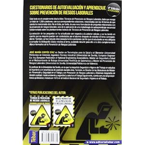 Cuestionarios de Autoevaluación y Aprendizaje sobre Prevención de Riesgos Laborales (4ª Edición Actualizada)