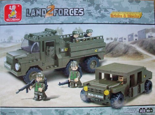 Preisvergleich Produktbild Sluban slubanm38-b0306 Army Ranger Bausteine Set