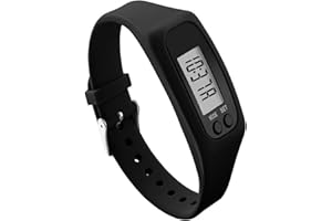 VGEBY Montre Intelligente Smart Bracelet pédomètre avec Compteur Calories trackers d'activités Sports(Noir)