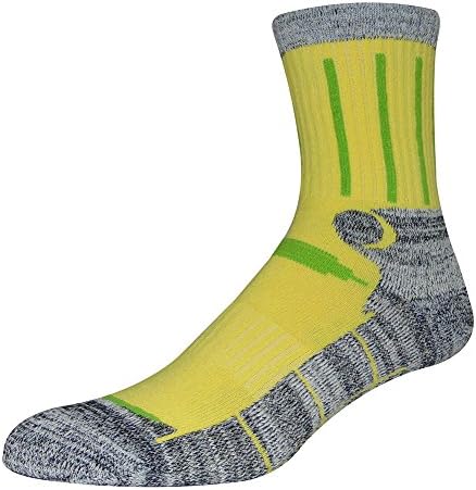 3 Pairs Men Women Running Hiking Socks - No Blister Terry Cushion, Breathable, Warm, Moisture Wicking, Arch Support, for Outdoor Sports Walking Trekking Cycling Camping Golf Gym, Unisex UK Size 2-6