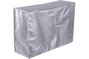 Clyhon 1 Pcs Funda para Aire Acondicionado Exterior, Cubre aire acondicionado Exterior, Impermeable,A prueba de nieve,A prueba de polvo,Protector solar (80 x 30 x 57cm)