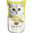Kit Cat Purr Puree Chicken & Fiber Hairball Wet Cat Treat Tubes 4x15g