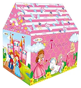 ADKD Jumbo Size Tent House for Kids 10 Years Old Girls & Boys Toy Hut Type Play House (Jumbo Size, Princess)