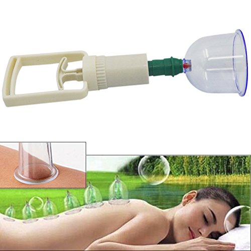 Itian Ensemble de 6 Cupping Ventouse, Pistolet médecine chinoise Massage Anti Fatigue, Kit massage