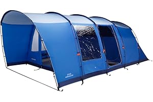 Vango Farnham Family Tunnel Tent, River Blue, 500 [Amazon Exclusive]