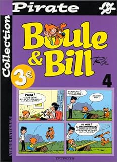 jaquette livre BD Pirate : Boule et Bill, tome 4