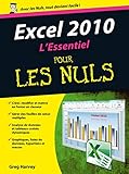 Excel 2010 L'essentiel Pour les nuls