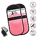 Produktbild Hatime Protection 2 Pcs Car Key Signal Blocker Case Keyless Entry Fob Signal Blocking Pouch Bag Cell Phone Privacy Protection Security Pink