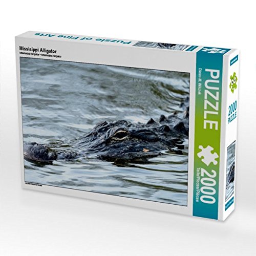 Preisvergleich Produktbild Missisippi Alligator 2000 Teile Puzzle quer