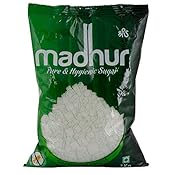 Madhur Pure and Hygienic Sugar, 1kg Bag