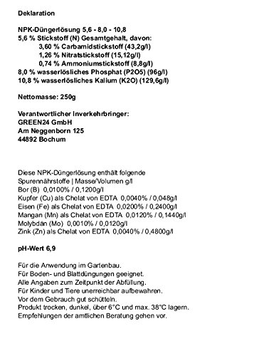 Dahlien-Dünger Dahlia Flüssigdünger HIGHTECH - 4