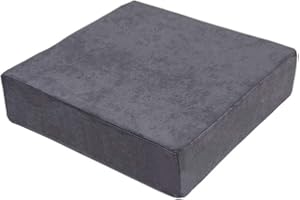 SUNDO HOMECARE GMBH Stuhlerhöhung orthopädische Sitzerhöhung Sitzkissen Bodenkissen 40 x 40 x 10cm - grau -