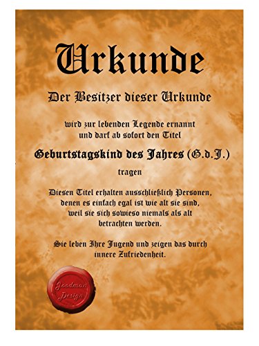 Lustige Sprüche Fun Tshirt Netter älterer Herr! - Geburtstag tshirt mit Urkunde!