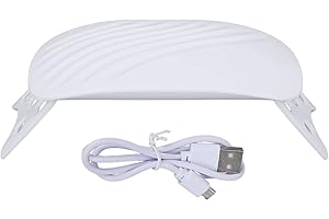 AYNEFY USB 12 Beads 36W L¨¢mpara de Curado de Pegamento UV L¨¢mpara de Curado de Pegamento UV L¨¢mpara de Curado LED para Manualidades de Resina DIY 16.8 X 4.8 X 4.7 Cm