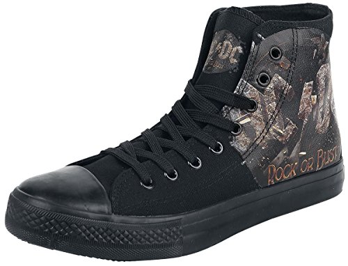 AC/DC Rock Or Bust Sneaker schwarz EU43