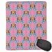 Produktbild Mouse Mat Stitched Edges, The Flower Of Prosperity In The Orient Sketch Illustration Of Butterflies And Lotus,Gaming Mouse Pad Non-Slip Rubber Base