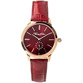 THOMAS SABO Analoog kwartshorloge voor dames met roestvrijstalen armband WA0365 264 211 33 mm, goud, donkergroen, 33 mm, armband