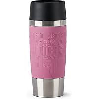 EMSA Travel Mug Classic | Isolierbecher 360ml | 4h Heiß, 8h Kalt | Spülmaschinenfest