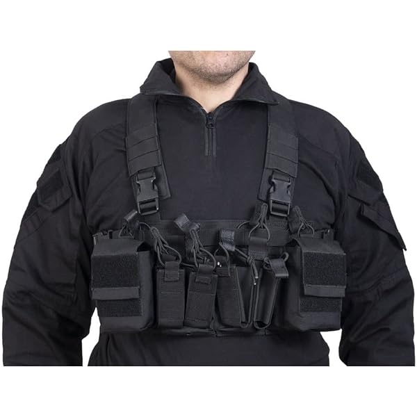 Chest Rig MODULUS - Noir - La Brigade de l'équipement