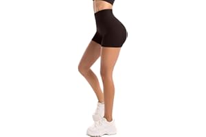 Walifrey High Waist Black Shorts for Women，Gym Shorts for Women Cycling Running Workout