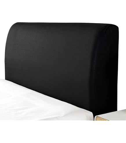 Copritestiera Letto Elasticizzato Viola - Lunghezza 120 Cm, Si Adatta A Testiere 50-80 Cm Di Altezza - 2