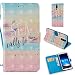Produktbild HuaWei Mate 10 Lite Hülle,Alfort HuaWei Mate 10 Lite Schutzhülle, Simulations-Retro-Ledertasche Flip Wallet Lederhülle Elegant Design Premium PU Leder Hohe Qualität Tasche Case Cover Kasten Abdeckung Wallet für HuaWei Mate 10 Lite Smartphone Funktion Standfunktion Unterstützte Telefone und Magnetverschluss ( Meer Anruf )