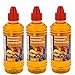 Produktbild Grill Anzünder Gel 3x Brenngel flüssig 500ml für alle Arten von Kohle, flüssiges Anzündergel für Tischgrill, Grillanzünder für Grill und Kamin - Brennpaste geruchloser Brennstoff