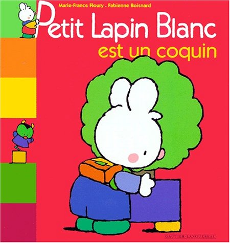 couverture de : Petit lapin blanc est un coquin