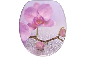 Sanilo Sedile WC, grande scelta di belli copriwater da legno robusto e di alta qualità (Blooming)