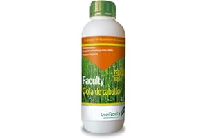 GreenFaculty - Cola de Caballo - Fungicida Ecológico para Plantas de Interior, Jardín y Huerto. Contra Hongos como Oidio y Mildiu. Equisetum Arvense 1L