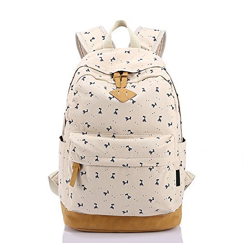 SymbolLife M  dchen Rucksack damen Teenager Schulrucksack Casual Daypack Reisetasche Sports Wandern Rucksack f  r Universit  t Outdoor Freizeit Rucks 