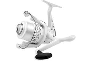 SHIZUKA Mulinello da Pesca Imbobinato SK7 6000 con Frizione Anteriore Precisa e Potente da Spinning Bolognese Feeder Fondo Mare Trota Lago Leggero e Affidabile
