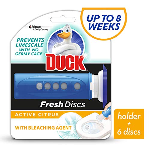 Preisvergleich Produktbild Duck Duck Active Citrus Fresh Discs Farbroller WC-rimblock