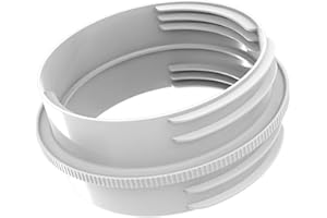 DJOWYH Klimaanlagen Abluftschlauch Adapter, 5,9-Zoll-Klimaanlagen-Abgasschlauchkupplung, Universeller Mobiler AC-Rohrverbinder, Klimaanlagen-Schlauchkupplung Für AC-Abluftschlauch