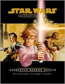 Star Wars Character Sheets (Star Wars Roleplaying Game): Amazon.co.uk
