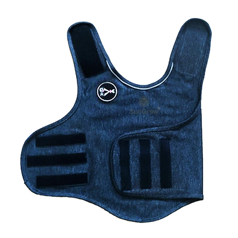 SunGrow Dog Anxiety Vest, 33 Inches Chest Circumference and 25 Inches