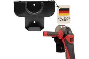 TOLLTOOL Wandhalterung für Winkelschleifer – Flex Halterung, Universalhalter für Winkelschleifer, Werkzeughalterung für Werkstatt und Garage, stabile Winkelschleifer-Wandhalter