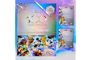 Generic Craft Buddy Crystal Art - Disney 100 Crystal Art Sticker Album - Starter Pack