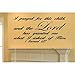 Produktbild wandaufkleber 3d schlafzimmer Vinyl Wall Sticker Mural Bible Letter Quotes I Prayed For This Child And The Lord Has Granted Me What I Asked Of Him