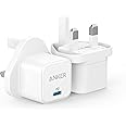 USB C Plug, Anker 2-Pack PowerPort III 20W Cube Fast Charger for iPhone 15/15 Pro/15 Pro Max/14 Pro/14 Pro Max, Galaxy, iPad (Cable Not Included)