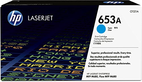 HP 653A (CF321A) Blau Original Toner für HP Color Laserjet Enterprise M680